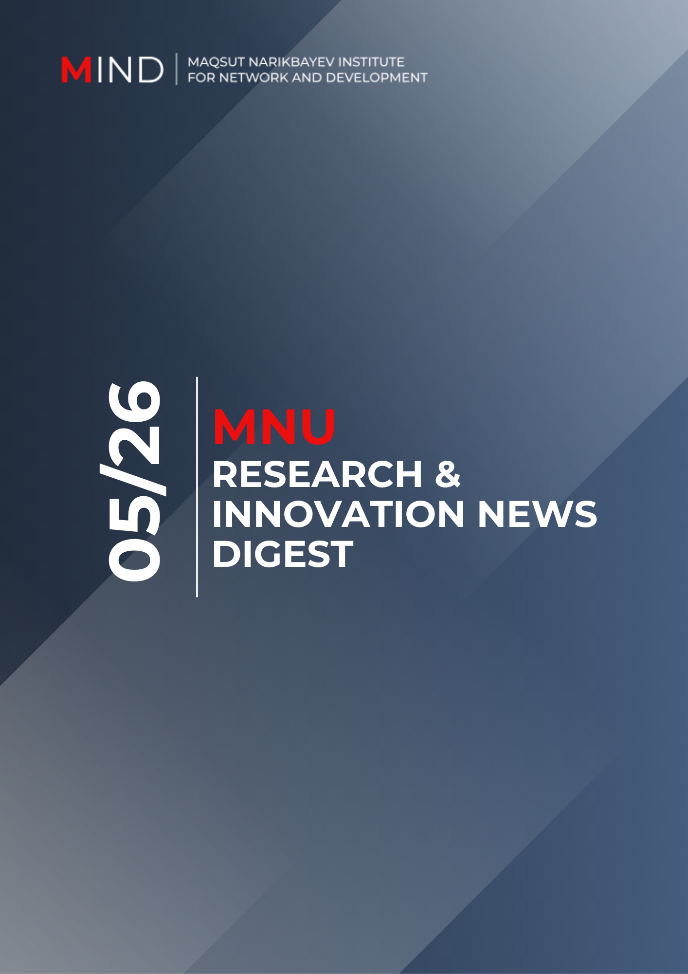 MNU RESEARCH & INNOVATION NEWS DIGEST (05/26)